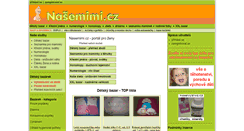 Desktop Screenshot of nasemimi.cz